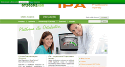 Desktop Screenshot of insignia.ortodonta.com
