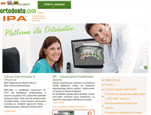 Tablet Screenshot of insignia.ortodonta.com